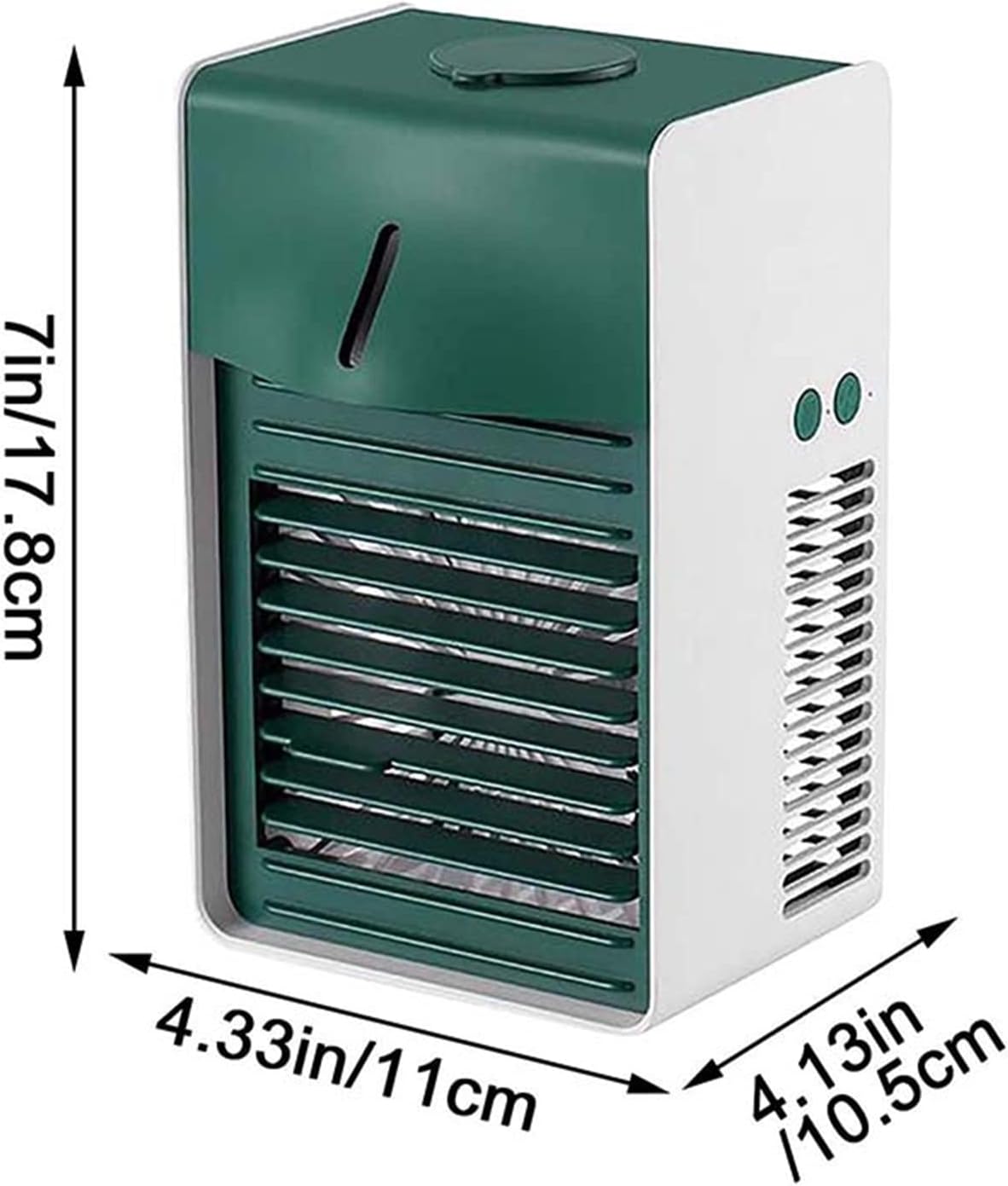  DieffematicKTY Climatiseur Mobile Portable Air Conditioner Home Mini Air Cooler Powerful Refrigeration Air Conditioner (Color : Green)