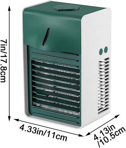  DieffematicKTY Climatiseur Mobile Portable Air Conditioner Home Mini Air Cooler Powerful Refrigeration Air Conditioner (Color : Green)