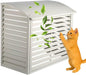 GENERIC Housse De Protection Imperméable Pour Climatiseur Extérieur, 100 X 50 X 85 Cm, Résistante Aux Intempéries Pour Climatisation Et équipement De Piscine, Résistante Aux Intempéries.