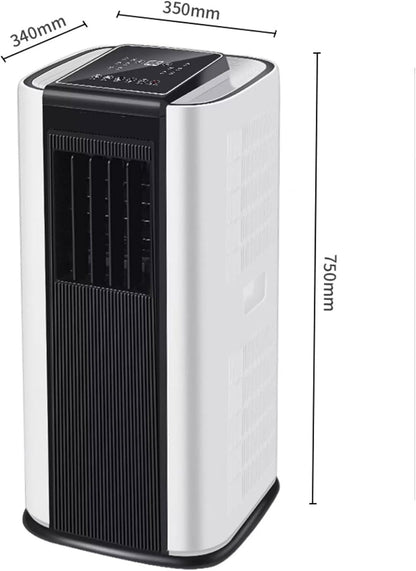 GENERIC Climatiseur Mobile 4 En 1 Avec Réservoir D'eau Refroidisseur D'air Couverture Jusqu'à 35 M² Climatiseur Sans Unité Extérieure Pour Maison Bureau Chambre
