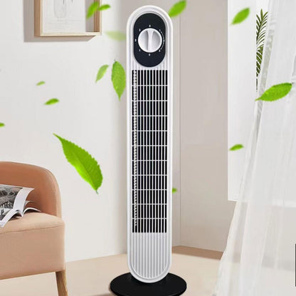  Ventilateur De Tour Sans Lame Pour Chambre à Coucher, 26ft/s Portable Standing Air Circulateur Avec 80 Oscillation, Fonctionnement 30dB Silencieux, 3 Réglages De Vitesse Et Poignée Pour Le Bureau, Cam