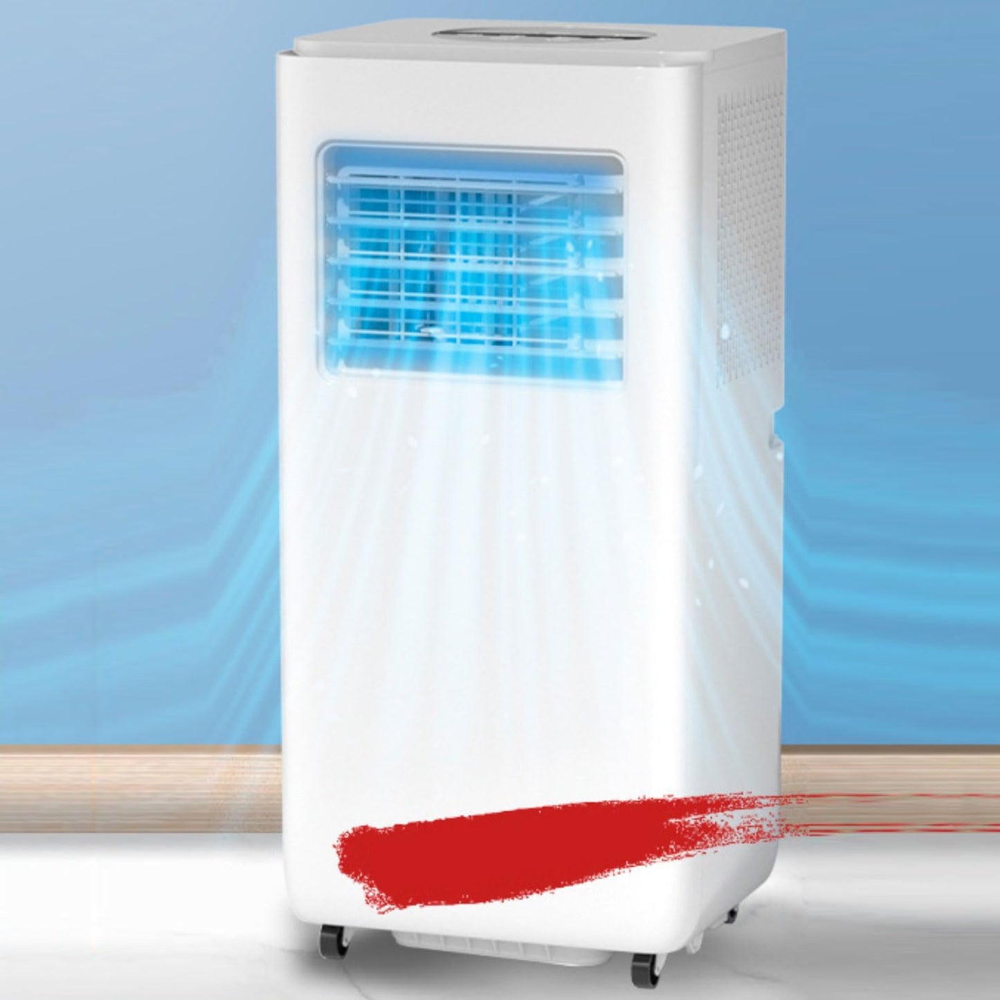  Climatiseur Portable Smart AC Unit Déshumidificateur De Refroidissement Rapide Mode De Sommeil Silencieux 24H Minuterie Kit De Fenêtre Inclus Pour La Chambre à Coucher