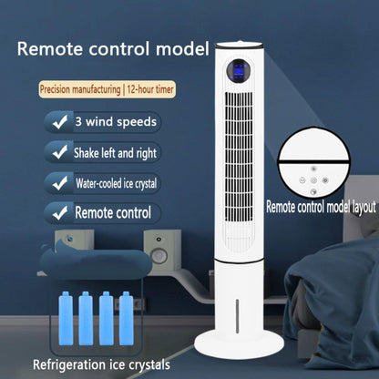 GENERIC Ventilateur De Tour De Refroidisseur D'air évaporatif Portable, 3 Vitesses De Sommeil Mode Silencieux, Télécommande, 80 Oscillation, 12H Minuterie Pour Bureau à Coucher Utilisation à La Maison