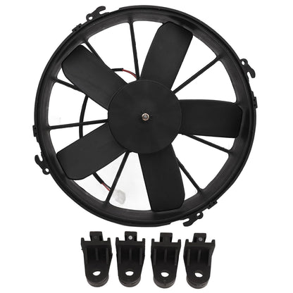  Yctze Ventilateur De Refroidissement De Climatiseur De Voiture Haute Performance 24 V – Design Fin à 5 Pales à Faible Bruit Améliore Puissamment Le Refroidissement Des Véhicules, Camions Et Bus Avec