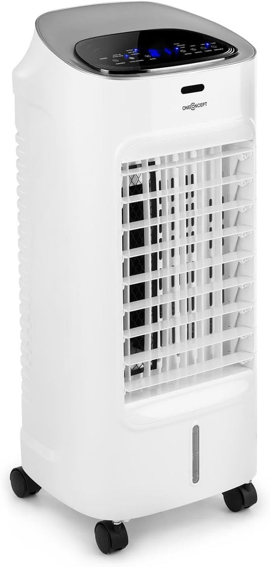  Oneconcept Rafraîchisseur D'air Coolster - 60W - 4L - Blanc