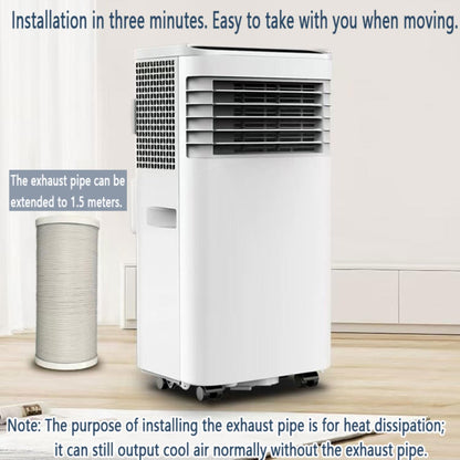  Climatiseur Portable Refroidit 350 Sq.Ft, Unité De Climatisation Portable Intelligente Silencieuse Avec Ventilateur Et Déshumidificateur LED Affichage à Distance 24H Minuterie Kit De Fenêtre Refroidis