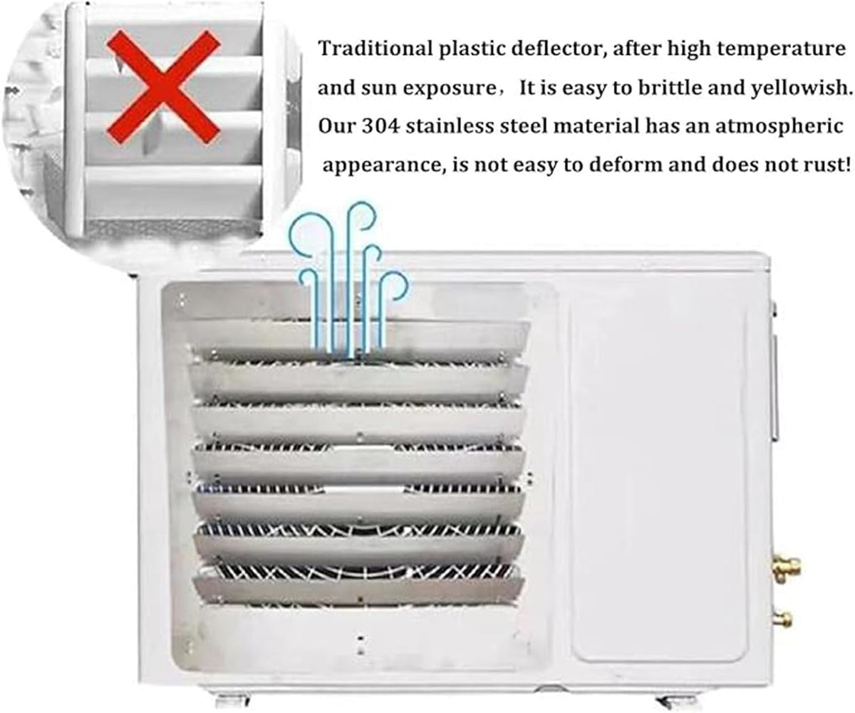  Unité De Climatisation Extérieure 65 X 65 Cm Barrière Coupe-vent Pour Protection Du Compresseur, écran De Clôture Pour Climatiseur, Condensateur