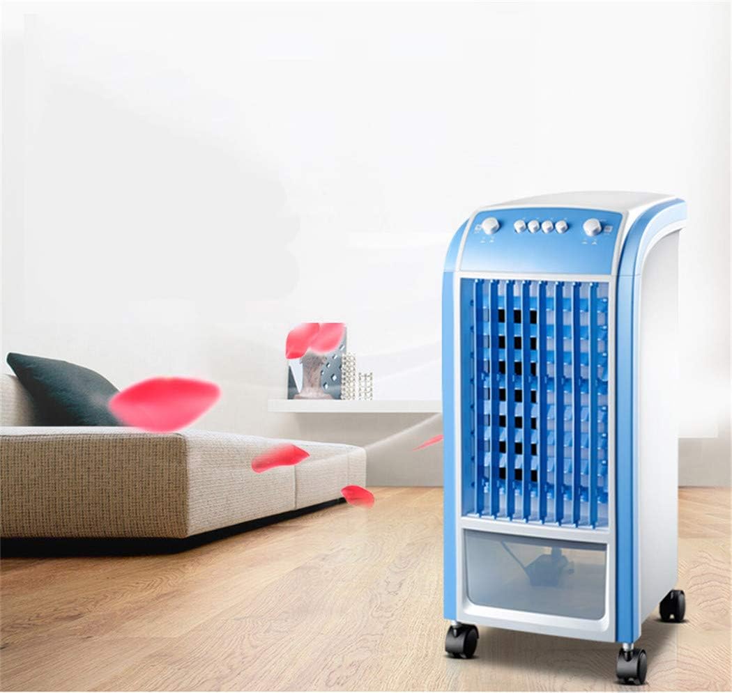  Climatiseur Portable Rafraîchisseur D'air Ventilateur 3 Vitesses Faible Consommation Réservoir D'eau De Compact Gaz Naturel (Mécanique)