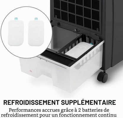  OneConcept CTR-1 Climatiseur, Rafraîchisseur D’air Et Ventilateur Pechschwarz