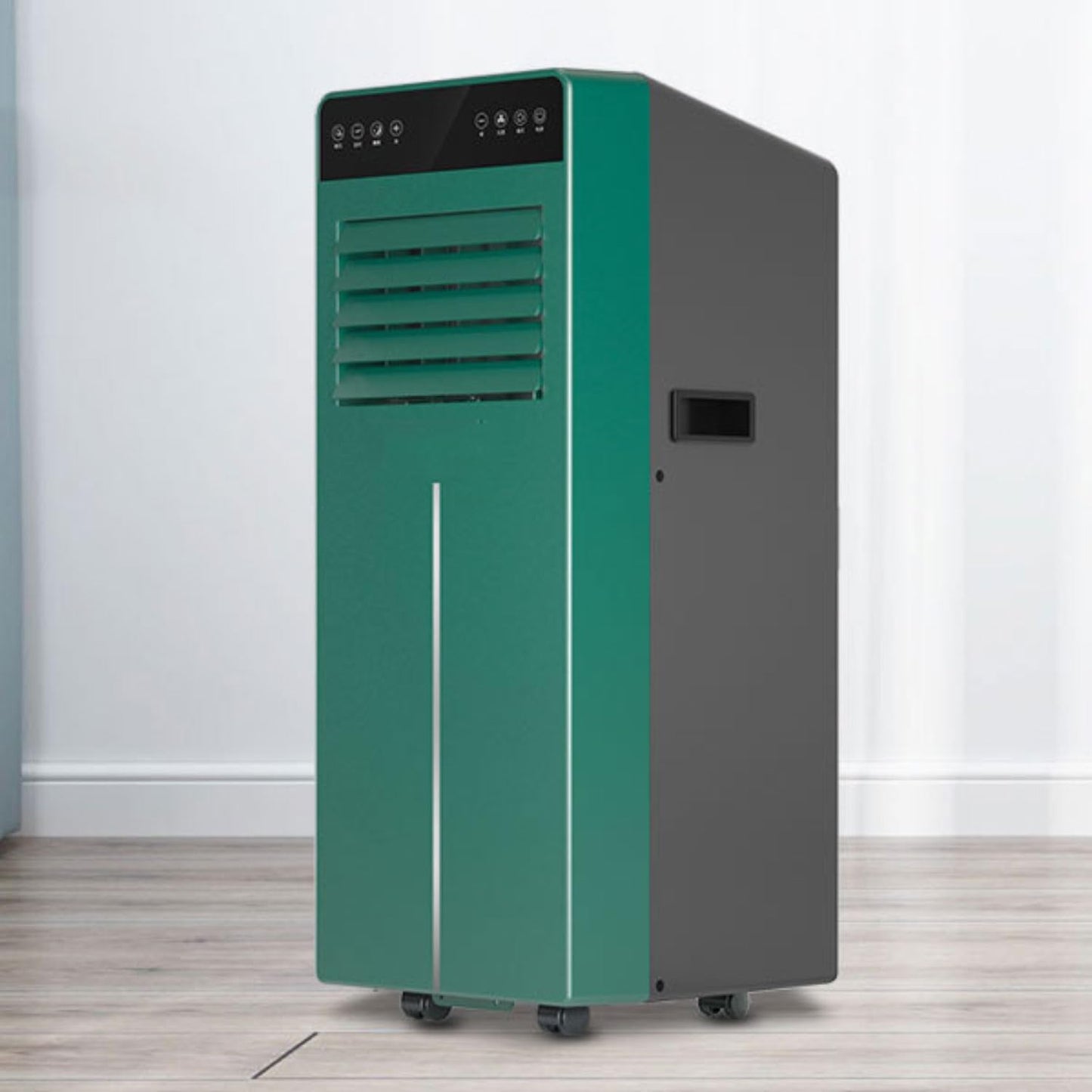 GENERIC Climatiseur Portable, Refroidissement Et Déshumidificateur économe En énergie, Fonctionnement Silencieux, Affichage Numérique, Kit De Fenêtre, Minuterie De 24 Heures, Oscillant à 120° Pour Chambre Et