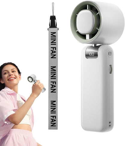 GENERIC Ventilateur Personnel à Main – Ventilateur De Bureau Réglable à 3 Vitesses | Fournitures De Voyage En Plein Air, Dispositif De Circulation D'air Portable Pour Femmes, Hommes, Adolescents, Filles