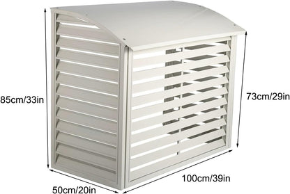 GENERIC Housse De Protection Imperméable Pour Climatiseur Extérieur, 100 X 50 X 85 Cm, Résistante Aux Intempéries Pour Climatisation Et équipement De Piscine, Résistante Aux Intempéries.