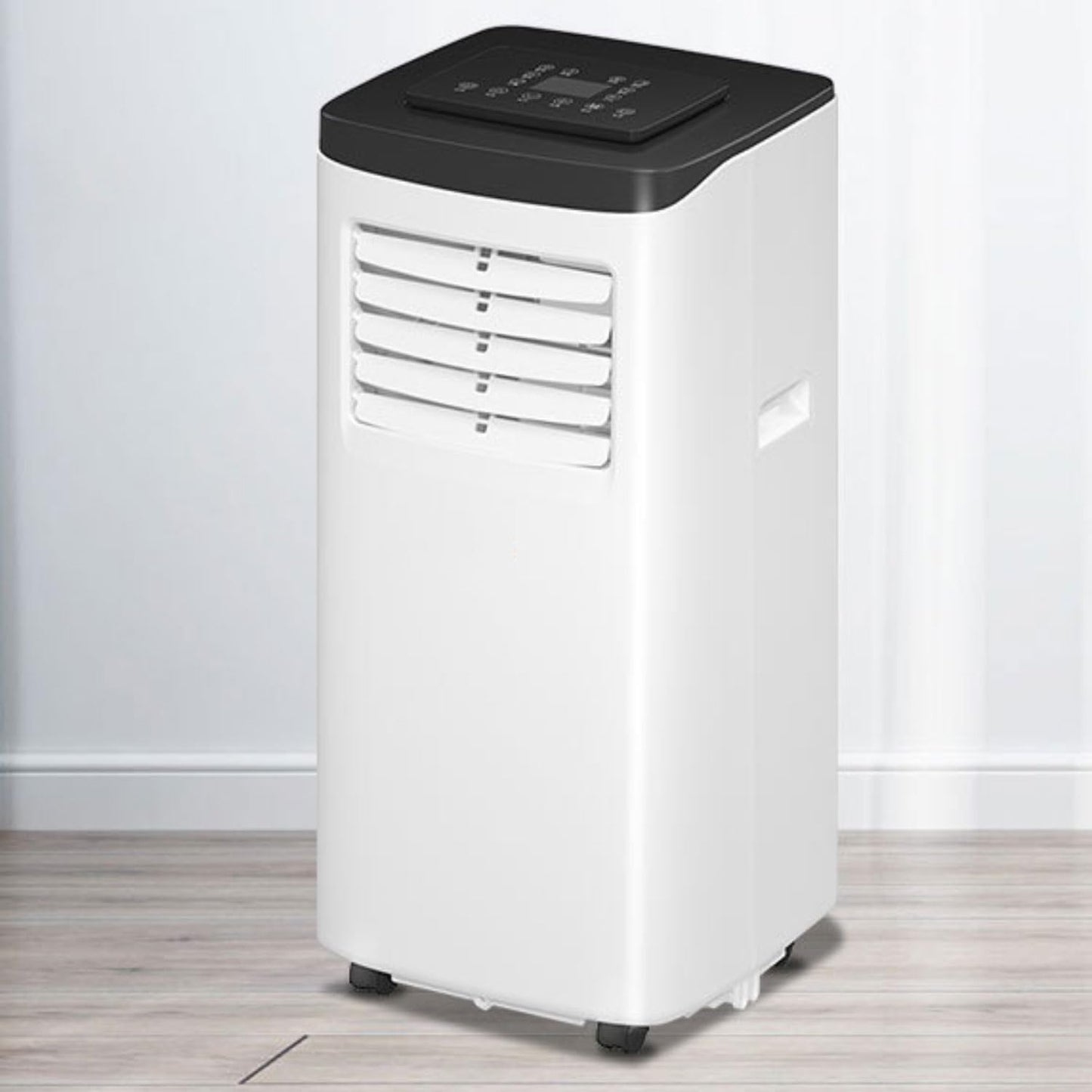 GENERIC Climatiseur Portable, Refroidissement Et Déshumidificateur économe En énergie, Fonctionnement Silencieux, Affichage Numérique, Kit De Fenêtre, Minuterie De 24 Heures, Oscillant à 120° Pour Chambre Et