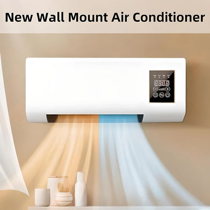  Ventilateur De Climatiseur Portable Mural Avec Télécommande - Unité à Fente Ultra-puissante, Mini Système De Refroidissement Mobile Pour La Maison Et Le Bureau