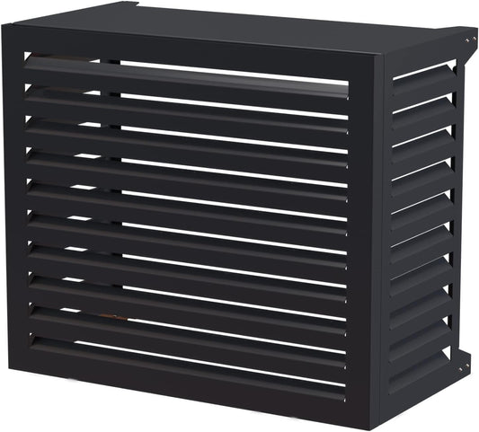 GENERIC Housse De Protection Pour Climatiseur Extérieur – Grille De Protection En Aluminium Composite Pour Climatisation Et Pompe à Chaleur – Convient Aux Unités De Jardin Et Balcon (110 X 60 X 80 Cm)