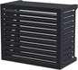 GENERIC Housse De Protection Pour Climatiseurs Et Pompes à Chaleur En Aluminium Composite Résistant Aux Intempéries Pour Climatiseurs Et Pompes à Chaleur 110 X 60 X 80 Cm