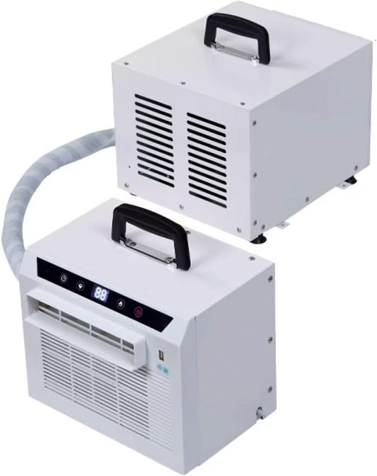  13000 BTU Split AC Unit, Refroidisseur De Chambre Portable Avec Télécommande Et Minuterie, économiseur D'énergie De Contrôle Tactile Pour Le Camping De Voiture De Chambre à Coucher, Pas Besoin D'assem