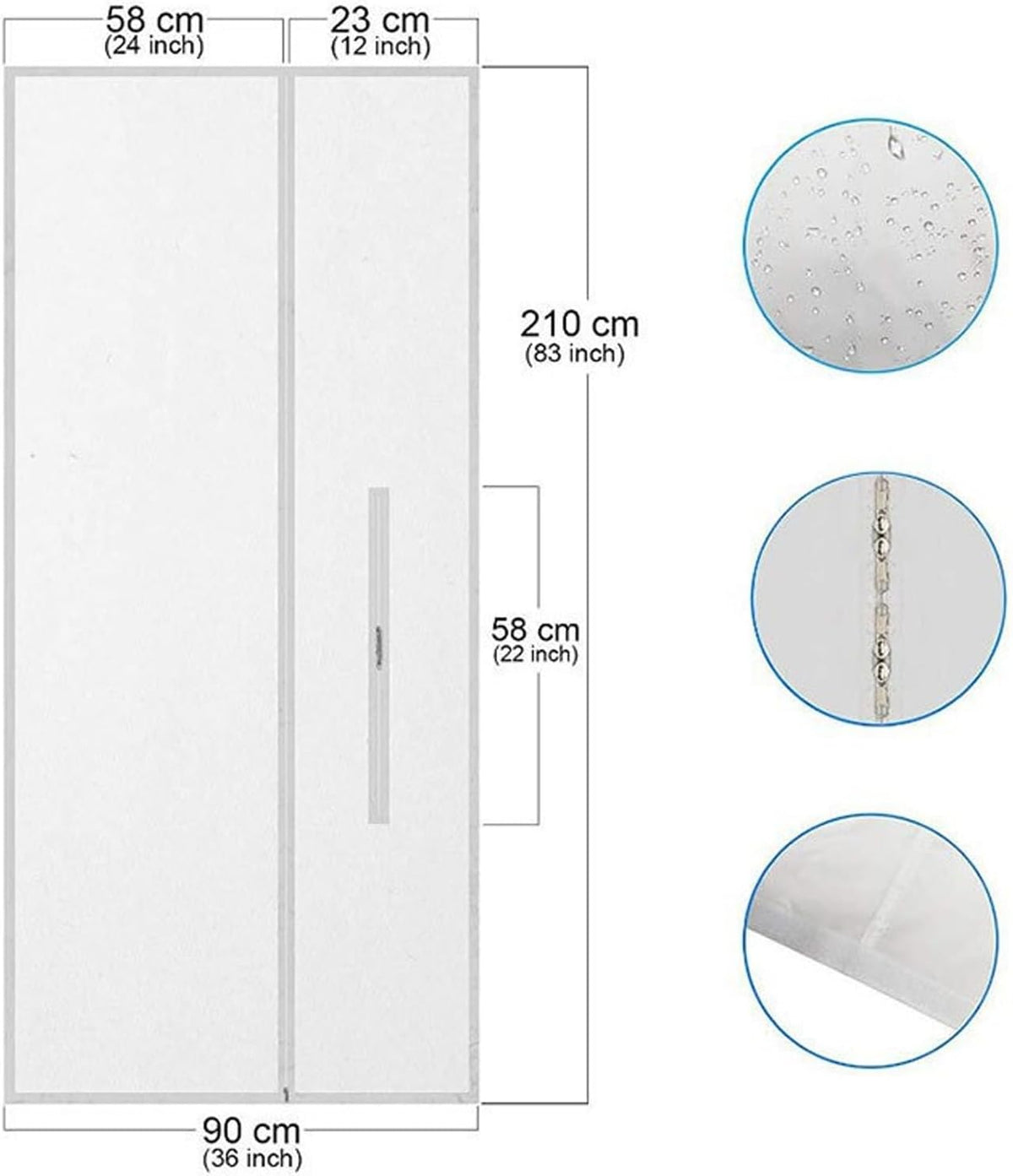  Kit De Fenêtre De Climatiseur Portable - Panneau De Ventilation De Porte Coulissante Universelle, Système De Support De Tuyau Réglable | Sceau Isolé Des Intempéries, Installation De Maison De Camping-