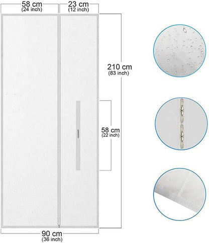  Kit De Fenêtre De Climatiseur Portable - Panneau De Ventilation De Porte Coulissante Universelle, Système De Support De Tuyau Réglable | Sceau Isolé Des Intempéries, Installation De Maison De Camping-