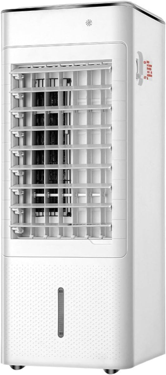 GENERIC Refroidisseur D'air Portable Avec Télécommande, 3 Vitesses Et 12H Minuterie.7L Double Réservoir évaporatif AC Pour Bureau De Chambre.Ventilateur De Ruse Silencieux à épargner D'énergie.