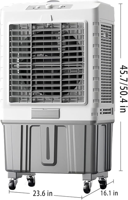  Climatiseur Refroidisseur Par évaporation Refroidisseur D'air 3 Vitesses Refroidisseur De Marais Pour Le Refroidissement Climatiseur Portatif Le Climatiseur à évaporation
