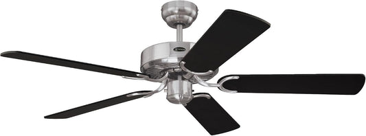  Westinghouse -78370 Ventilateur De Plafond D’intérieur En Acier Brossé De 132 Cm Cyclone