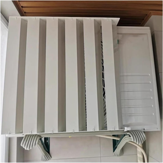 GENERIC Housse De Protection Pour Climatiseur Extérieur - Pour Pompe à Chaleur - 60 X 60 Cm - Protection Contre Les Intempéries Et L'efficacité énergétique
