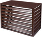  Housse De Protection Décorative En Aluminium Pour Climatiseur Extérieur Toutes Saisons - Résistant Aux Intempéries - Design élégant Pour Une Protection Tout Au Long De L'année