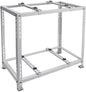  Support Double Niveau AC Pour Climatiseurs Mini Split Support De Sol Robuste Pour Unités Extérieures Base Absorbant Les Chocs Pour Pompes à Chaleur Et Systèmes De Climatisation