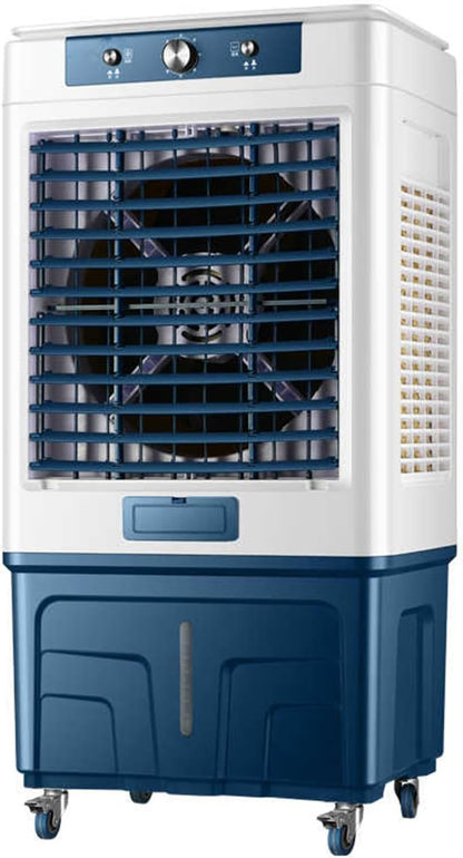 GENERIC Refroidisseur D'air Par évaporation – Climatiseur Portable Avec Réservoir D'eau, 3 Réglages De Vitesse, Ventilateur De Refroidissement Rapide 3 En 1 Pour Chambre, Bureau, Garage