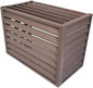 GENERIC Housse En Aluminium Marron Pour Climatiseur – Mini Housse De Pompe à Chaleur Fendue Pour Unités Extérieures, Protection Complète En Hiver, Matériau Extérieur Idéal Pour Une Utilisation En Intérieur