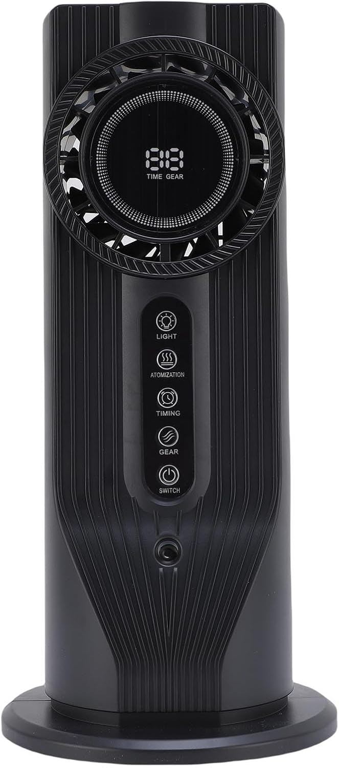  Refroidisseur D'air Portable, Appareil 3 En 1 Avec 6 Vitesses De Vent Et Minuterie 6H, Alimenté Par USB Pour Chambre à Coucher, Bureau, Dortoir, Salon