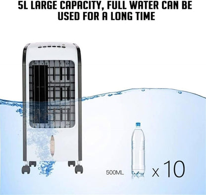 GENERIC Climatiseur Portable Avec Ventilateur Et Humidificateur Pour Le Refroidissement Et L'amélioration De La Qualité De L'air