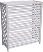  Housse Climatiseur Extérieur Couverture,Couvercle De Climatiseur En Bois Support De Fleurs, Support De Climatiseur, Couvercle Extérieur De Climatiseur En Bois Anti-corrosion, Support De Stockage