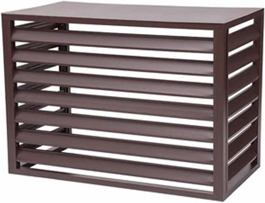  Housse De Protection En Aluminium Pour Climatiseur Extérieur, 110 X 60 X 80 Cm, Résistante Aux Intempéries, Ajustement Universel, Housse De Climatisation Pour Systèmes Divisés Et Design élégant