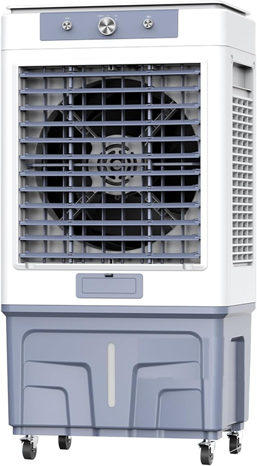  Climatiseur Mobile Sans Évacuation, Portable 3-en-1 Refroidisseur Par Évaporation Humidificateur Ventilateur, 3 Vitesses De Réglables, Pour Bureau À Domicile De Climatiseur Personnel (Size : Remote C