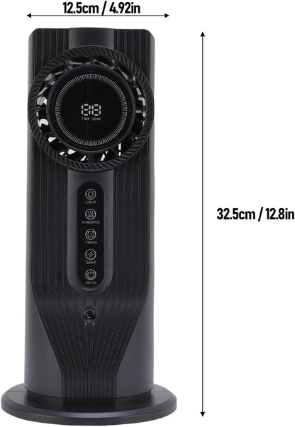  Refroidisseur D'air Portable, Appareil 3 En 1 Avec 6 Vitesses De Vent Et Minuterie 6H, Alimenté Par USB Pour Chambre à Coucher, Bureau, Dortoir, Salon