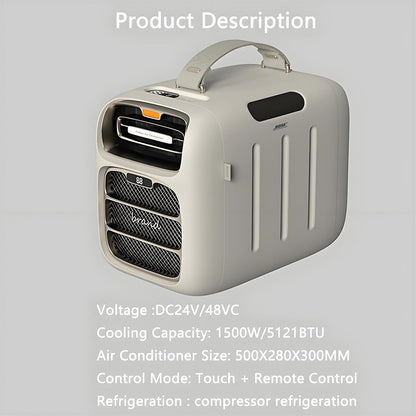  Climatiseurs Portables De Voyage, 5121 BTU Pour Tente De Pique-Nique, 220V Pour Caravane, Camping-Car, Glacière Extérieure Pour Camion, Camping-Car
