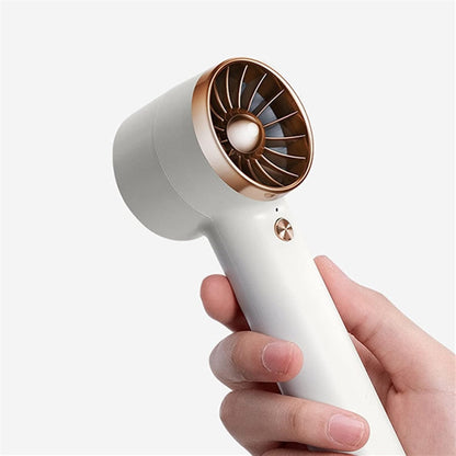  DieffematicKTY Climatiseur Mobile Handheld Turbo Fan Adjustable Portable Air Conditioner Fan (Color : White)