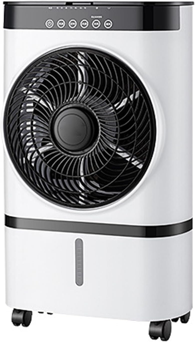  Climatiseur évaporatif Swamp Cooler, Ventilateur Vertical Extérieur Double Couche, 3 Vitesses De Ventilation, Filtre Anti-poussière, Pour Pièce