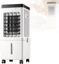 GENERIC Ventilateur De Refroidisseur D'air Portable 10L, Refroidisseur évaporatif à 3 Vitesses Avec Roues, Refroidissement De Bureau Efficace à Faible Consommation D'énergie De Bruit Pour Le Bureau De Chambre