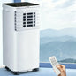  Unité De Climatisation - Climatiseur Portable 7000 BTU Avec Télécommande, 4-en-1-refroidissement, 24H Minuterie, Déshumidificateur Et Mode Veille AC, Aircon Avec Affichage Numérique, Kit De Fenêtre |
