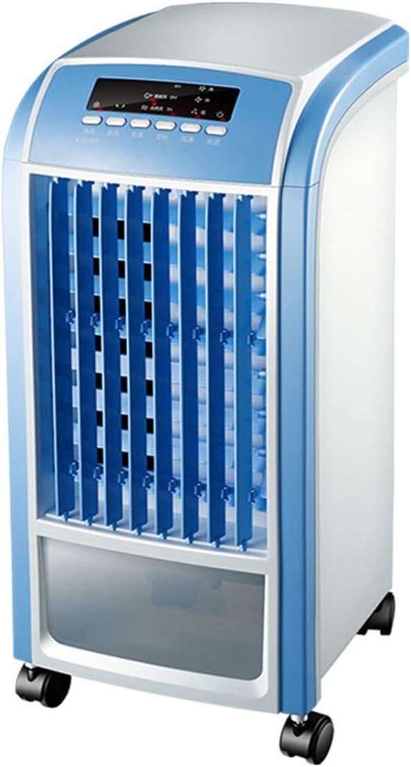  Climatiseur Portable Rafraîchisseur D'air Ventilateur 3 Vitesses Faible Consommation Réservoir D'eau De Compact Gaz Naturel (Mécanique)
