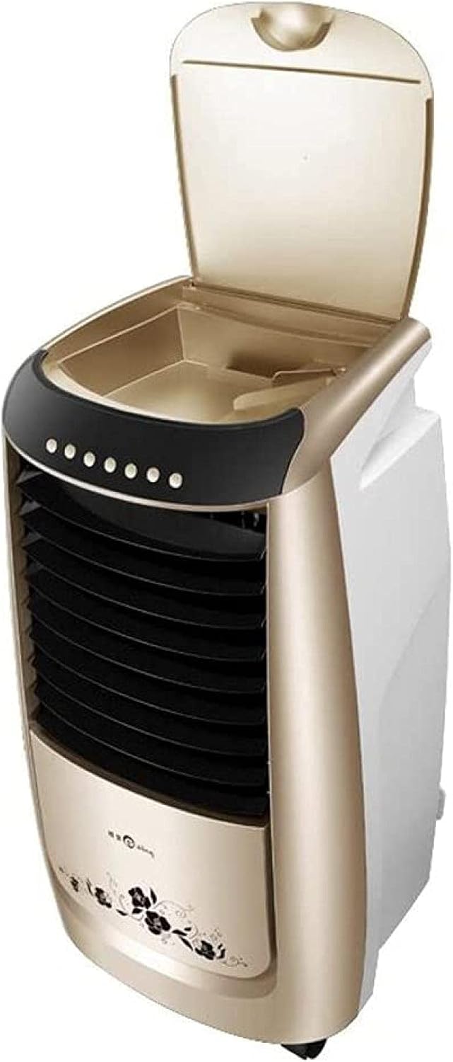  Climatiseur Portable Refroidisseur De Climatiseur Portable Refroidisseur D'air Silencieux Filtre De Protection De L'environnement Double Réservoir D'eau Double Moteur Réfrigération Maison Mobile Port