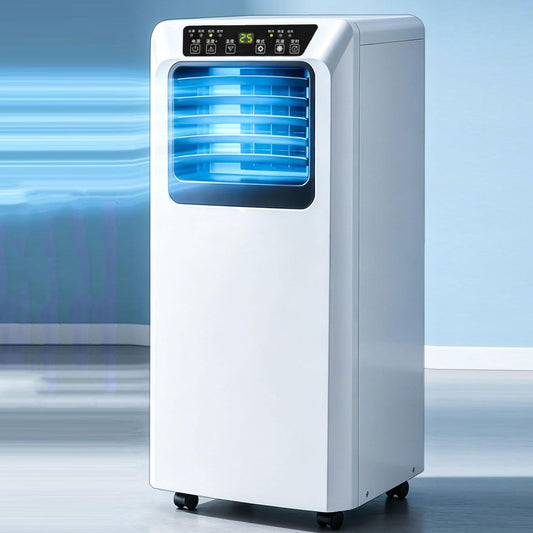  Portable AC Unit 8000 BTU, Ventilateur Silencieux De Déshumidificateur Pour Les Chambres Jusqu'à 300 Pieds Carrés.Fonctionnalités Télécommande, Minuterie 24h Et Kit De Fenêtre Complète.Conception Mobi