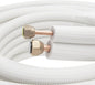  Tuyau De Cuivre Tube En Cuivre Pour Climatiseur 1/4 & 3/8 Pièce De Climatisation Split 20M Avec Un Bobine Isolante HVAC