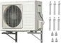  Support Mural Pliable Pour Climatiseur Mini Split - 2 Pièces Raccords Mural Pliables - Support De Climatiseur Extérieur | Pour Pompe à Chaleur Système Compresseur Extérieur