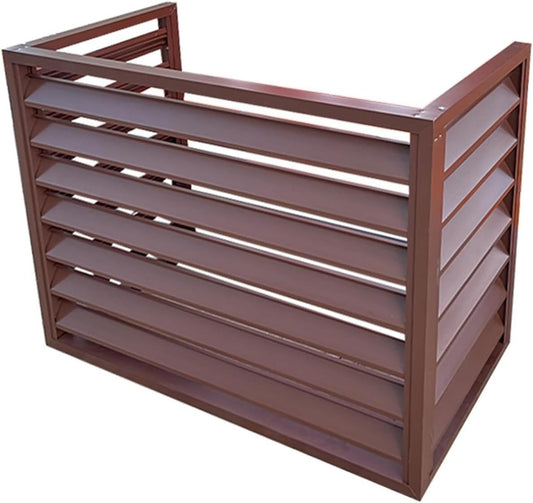 GENERIC Housse De Pompe à Chaleur Extérieure Et Climatiseur – Protection Imperméable Pour Unités 2-3P Compatible Avec L110W60H80 Résistant Aux Intempéries Et Aux UV Pour Toutes Les Saisons.