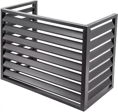  Couverture Etanche Climatiseur，Housse De Protection Extérieure En Alliage D'aluminium Pour Climatiseur, Poubelle, Équipement De Piscine(Brown,100 * 50 * 70cm)
