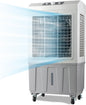  Refroidisseur D'air Par Évaporation, Réservoir D'eau De 70L Et 3 Vitesses De Ventilateur, Oscillation à 120 °, Refroidisseur Par Évaporation Avec Roue, Refroidisseur D'air De Marais Industriel Pour Ex